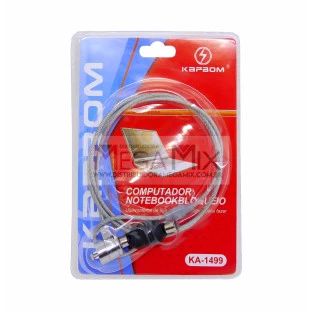 Cadeado de Notebook com Chave KA-1499 - Kapbom