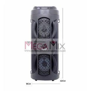 Caixa de Som Bluetooth com Microfone 20W D-S31 - Grasep