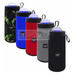 Caixa de Som Bluetooth com Projetor de Luz 10W AL-8351 - Altomex