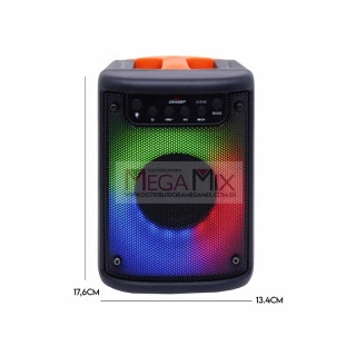 Caixa de Som Bluetooth 10W RMS D-3142 - Grasep
