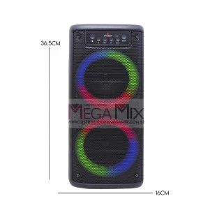 Caixa de Som Bluetooth 20W D-4234 - Grasep