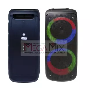 Caixa de Som Bluetooth 30W RMS D-6201 - Grasep 