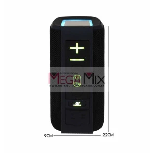 Caixa de Som Bluetooth 10W KA-8182 - Kapbom