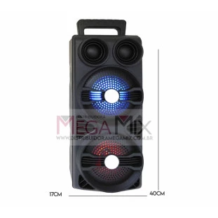 Caixa de Som Bluetooth 10W KA-8717 - Kapbom