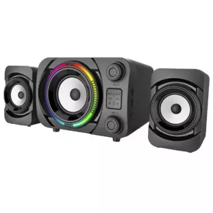 Caixa de Som Subwoofer 2.1 18W Bluetooth D-GP301 BT - Grasep