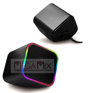 Caixa de Som para PC/Notebook 6W D-GP201 - Grasep