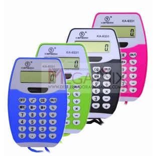 Calculadora Eletrônica 08 Dígitos KA-6331 - Kapbom