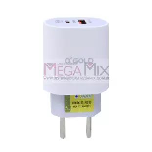 Carregador USB-C 40W CA40-4 - A'Gold