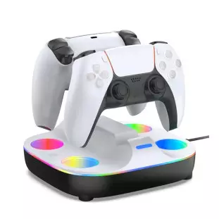 Base de Carregamento para 2 Controles RGB PS5 TP5-35115 - Dobe