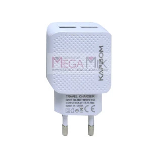Carregador com 2 USB 3.1A KA-373 - Kapbom