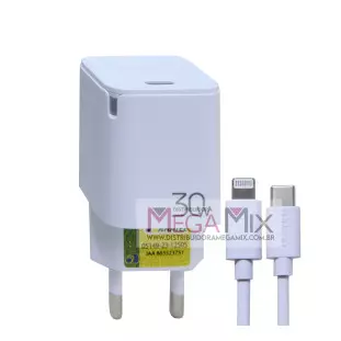 Carregador USB-C para Iphone 30W 2.5A LE-297CP - Lelong