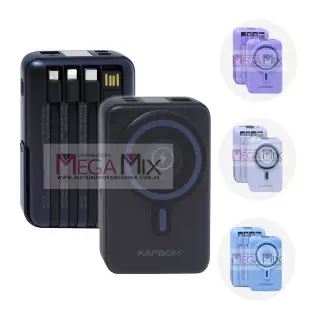 Carregador Portátil Powerbank Indução 10.000mAh KA-9555 - Kapbom