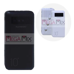 Carregador Portátil Powerbank 10.000mAh KA-966 C - Kapbom