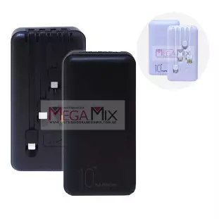 Carregador Portátil Powerbank 10.000mAh KA-966 B - Kapbom