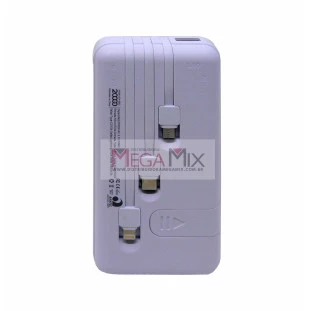 Carregador Portátil Powerbank 20000mAh KA-9882 - Kapbom