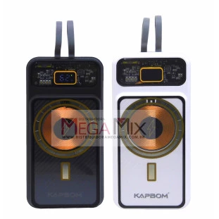 Carregador Portátil Powerbank Indução 10000mAh KA-9920 Kapbom
