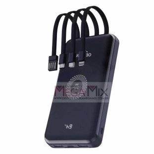 Carregador Portátil Powerbank Indução 10000mAh OR-PB10 - Oberon