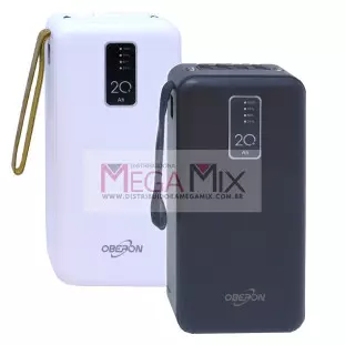 Carregador Portátil Powerbank 20.000mAh OR-PB12 - Oberon