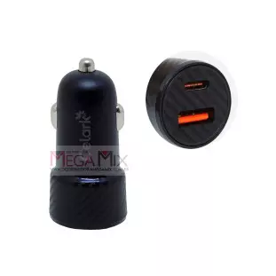 Carregador Veicular USB + USB-C 12W 3.4A CE-G1053 - Celark