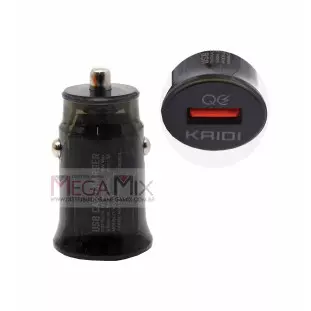 Carregador Veicular USB 3.0 18W KD-501 - Kaidi 