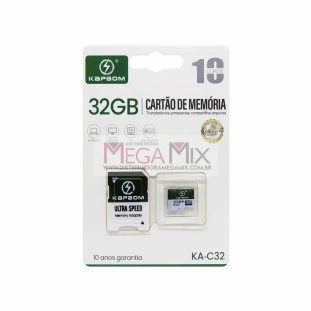 Cartão de Memória 32GB KA-C32 - Kapbom