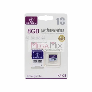 Cartão de Memória 8GB KA-C8 - Kapbom