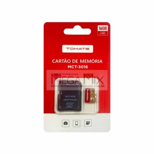 Cartão de Memória 16GB MTC-3016 - Tomate 