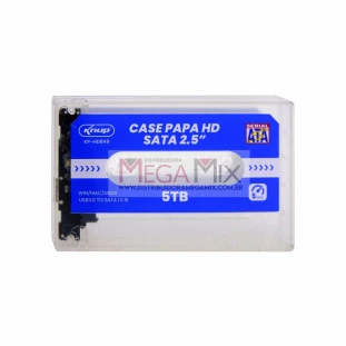 Case para HD Sata 2.5'' USB 3.0 Externo KP-HD849 - Knup