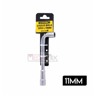 Chave Biela Tipo L 11mm Vazada BOM-1214 - Bomvink