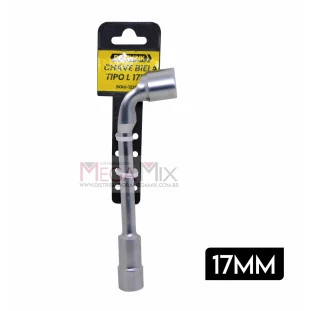 Chave Biela Tipo L 17mm Vazada BOM-1220 - Bomvink