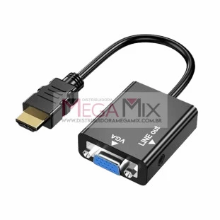 Cabo Conversor HDMI para VGA - HV100