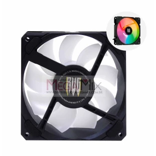 Cooler para Gabinete e CPU com LED 1500RPM G-VR340 - Revenger