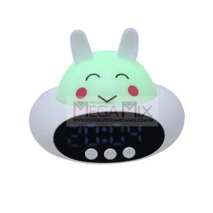 Relógio Despertador de Mesa (Coelho) ON-LM305 - Onistek