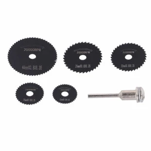 Kit Disco de Serra 6 Peças BOM-5118 - Bomvink