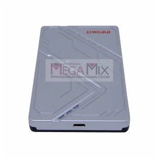 Case para HD Externo Tipo C Sata 2.5'' USB 3.1 ECASE-352 - Infokit