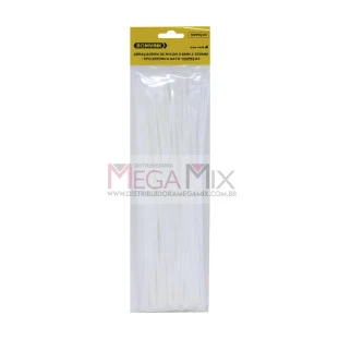 Abraçadeira de Nylon Enforca Gato 3.6x300mm BOM-5495 - Bomvink