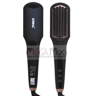 Escova Alisadora para Cabelo 60W 230°C (BIVOLT) LE-4500 - Lelong