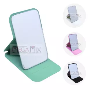 Mini Espelho Portátil com Capa KA-6582 - Kapbom