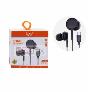 Fone de Ouvido com Microfone Tipo C A-FN08 - Altomex