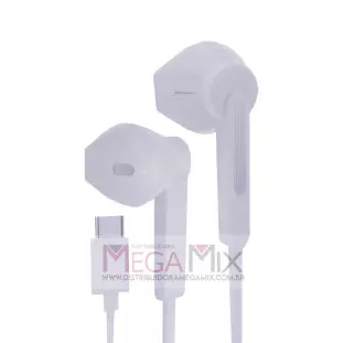 Fone de Ouvido Tipo C com Microfone KA-5817 - Kapbom
