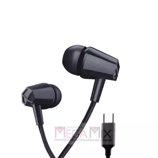 Fone de Ouvido com Microfone Tipo C LE-0265 - Lelong