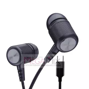 Fone de Ouvido com Microfone Tipo C LE-0266 - Lelong