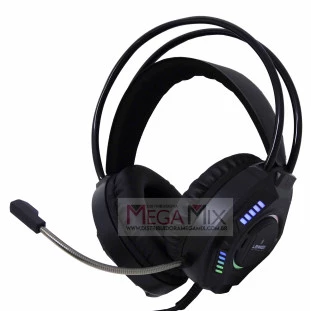 Fone de Ouvido Headset Gamer com Led  (USB + P3) LEY-2262 - Lehmox