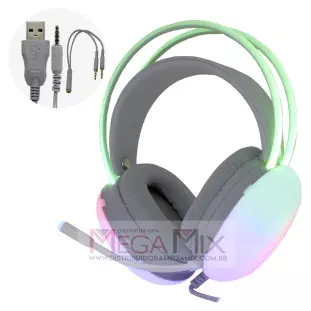 Fone de Ouvido Headset Gamer (USB + P3) ON-FN635 - Onistek
