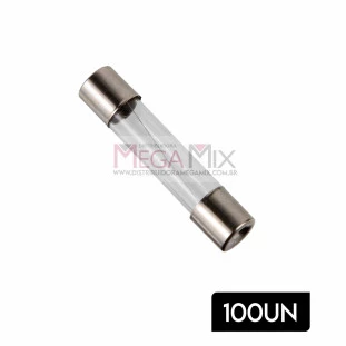 Kit Fusível de Vidro com 100un BOM-5535 - Bomvink