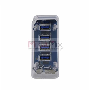 Hub USB 3.0 4 Portas KP-HB517 - Knup