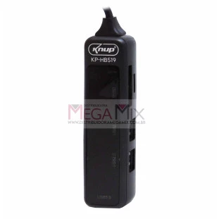 Adaptador Tipo C 5 em 1 para USB/SD/TF KP-HB519 - Knup