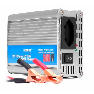 Inversor de Potência 500W - 220V - 12V DC LB-507A - Leboss