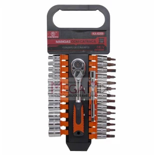 Kit de Chaves Catraca 28 Peças KA-6359 - Kapbom