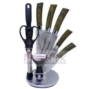 Kit de Facas 8 Peças ON-LD003 - Onistek